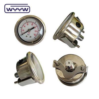Manometro manometro di pressione con pinza a U di 2,5&quot;