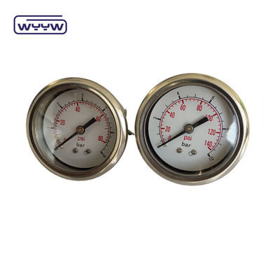 Manometro manometro di pressione con pinza a U di 2,5&quot;