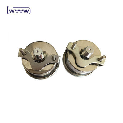 Manometro manometro di pressione con pinza a U di 2,5&quot;