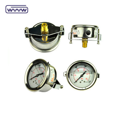 Manometro manometro di pressione con pinza a U di 2,5&quot;