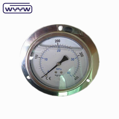2.5&quot; Bar Psi Flange Type Pressure Gauge Manometer Pannello montato