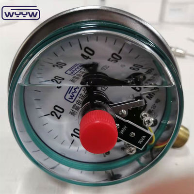60MPa Silicone riempito 380V Pressometro di contatto elettrico resistente agli urti