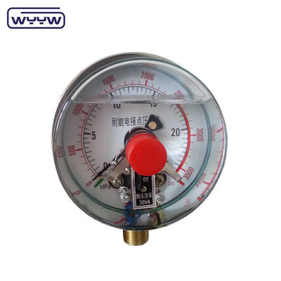 60MPa Silicone riempito 380V Pressometro di contatto elettrico resistente agli urti
