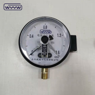Fabbrica cinese YXC-150 6 pollici Manometro di contatto elettrico manometro di pressione 150mm