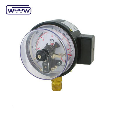 Pressometro di contatto elettrico standard in acciaio nero da 60 mm