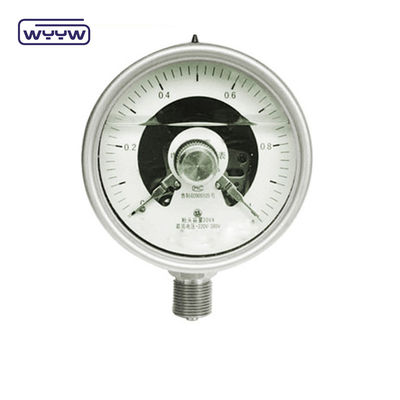 100 mm di silicone riempito di olio elettrico Pressure Gauge Back Mount