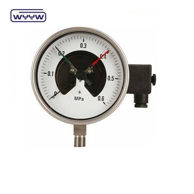 L'acciaio inossidabile Bourdon Tube Pressure Gauge 60mm Bottom Connection