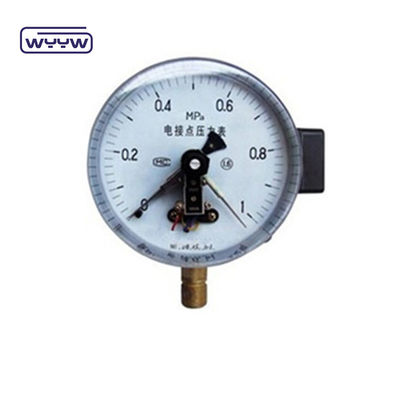 L'acciaio inossidabile Bourdon Tube Pressure Gauge 60mm Bottom Connection