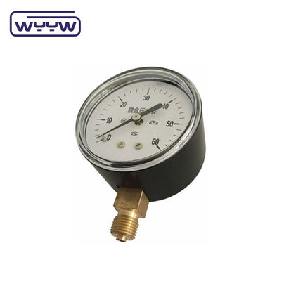 Bellows Tipo Capsula Manometro di pressione 63mm InH2O Manometro 100 Mbar