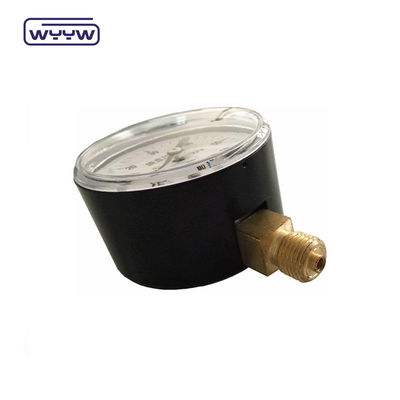 Bellows Tipo Capsula Manometro di pressione 63mm InH2O Manometro 100 Mbar
