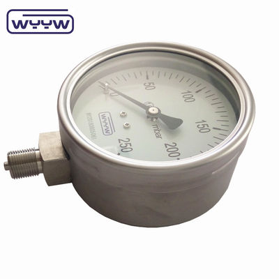 100mm 4 &quot; All Pressure Gauge in acciaio inossidabile, Bellow Type Pressure Gauge