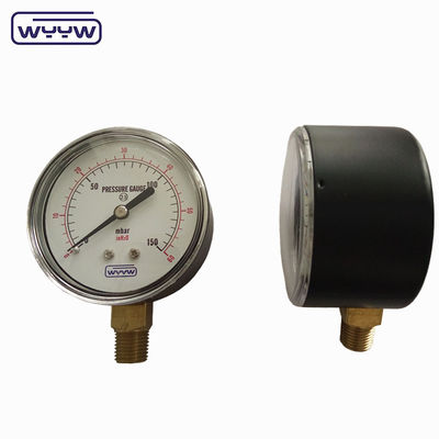 mbar inH2O Balzoli a bassa pressione manometro 2,5&quot;