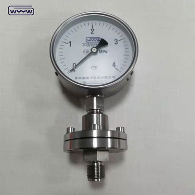 SS316L Misuratore di pressione del sigillo del diaframma liquido anticorrosivo