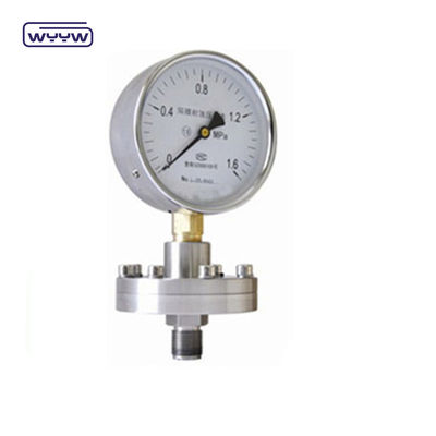 60mm SS316 Diaframma Pressure Gauge Produttore 1 anno di garanzia