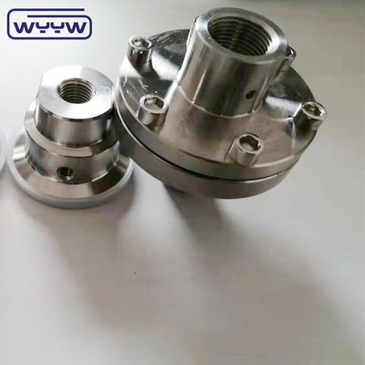 2 &quot;1,5&quot; 1/2&quot; NPT Pressurometro del diaframma SS316