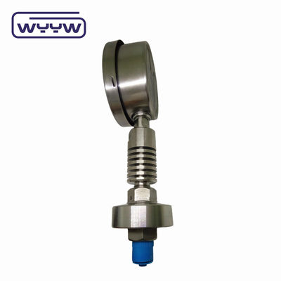 100 mm Dial Size Pressure Gauge Bottom Connection Accuratezza del 1,6%