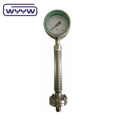 100 mm Dial Size Pressure Gauge Bottom Connection Accuratezza del 1,6%