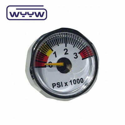 OEM manometro di paintball pcp 1 pollice 23 mm 25 mm piccolo mini manometro di pressione