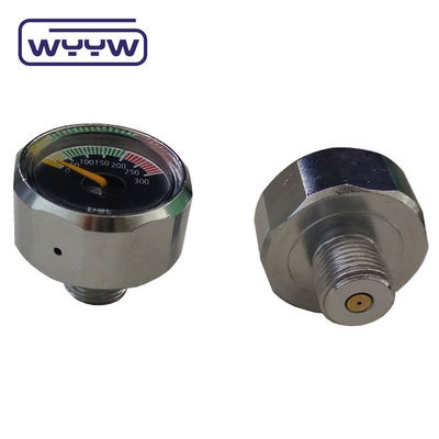 OEM manometro di paintball pcp 1 pollice 23 mm 25 mm piccolo mini manometro di pressione