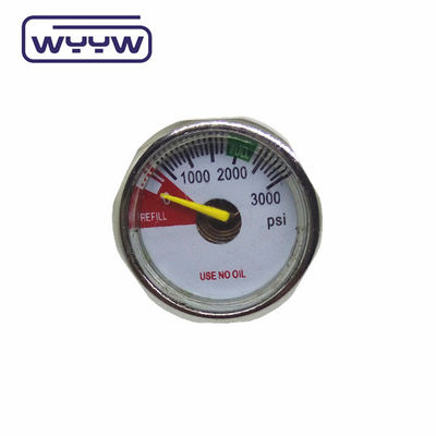 OEM ODM Mini manometro di pressione 300bar PCP 23mm