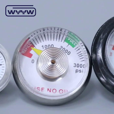 38mm ossigeno non utilizzare olio psi manometro di pressione medica