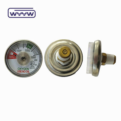 38mm ossigeno non utilizzare olio psi manometro di pressione medica