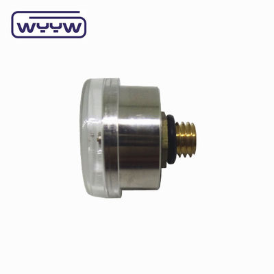 30 mm 1/8&quot; Bsp Mini Pressure Gauge 4500 Psi Materiale in ottone cromato
