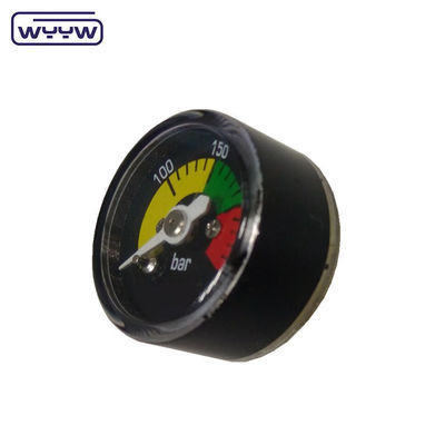 250 bar 300 bar 1 pollice 25 mm Mini manometro di pressione M10X1