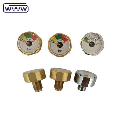 OEM Cina prezzo di 28mm di diametro 1/8&quot;bspp tubo di bourdon manometro PCP paintball ottone manometro di pressione 315 bar