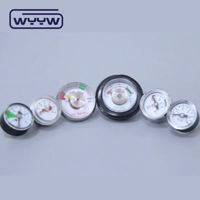 Manometro di misura della pressione da 23 mm montato sul retro per accessori per estintori