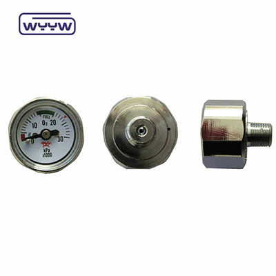 Mini Pressure Gauge di montaggio personalizzato Tipo di montaggio posteriore