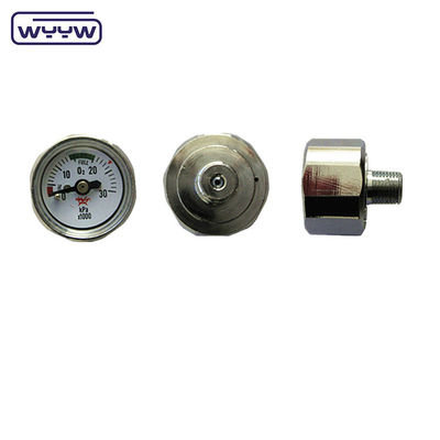 Manometro di piccola pressione 23 mm 22 mm Mini manometro esagonale di pressione dell'aria