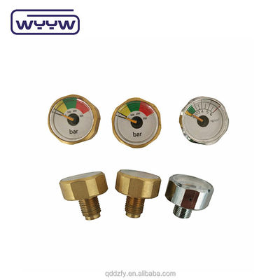 23.5mm Manometro di pressione piccolo e minuscolo OEM per cannone ad aria