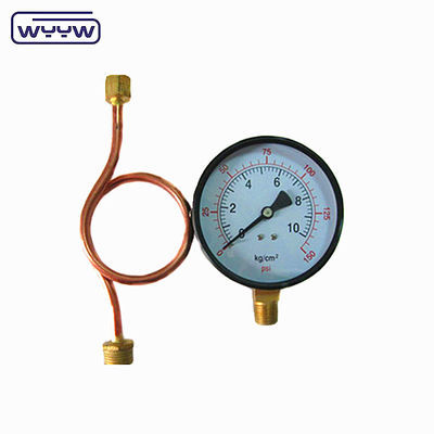 Indicatore di pressione del radiatore di sigillo del diaframma Indicatore di pressione in acciaio inossidabile per vapore