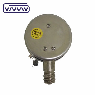 1/4&quot;Bsp 304 in acciaio inossidabile Pressure Gauge Connessione inferiore 60mm