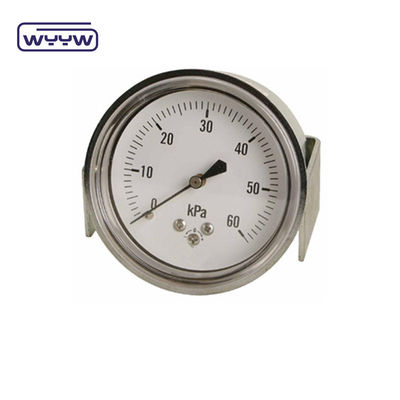 Pressometro in acciaio inossidabile a secco 60 mm Manometro manometro
