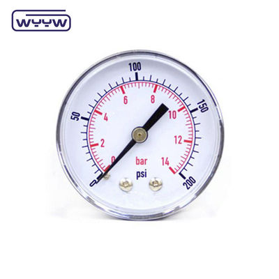 Pressometro in acciaio inossidabile a secco 60 mm Manometro manometro