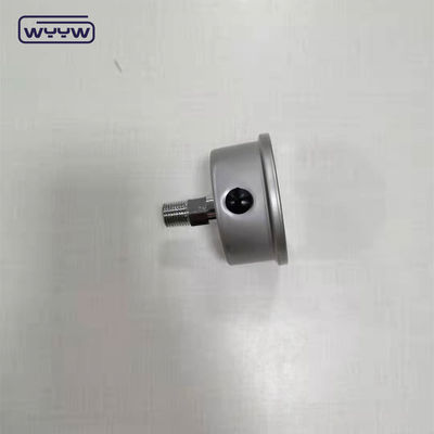 63mm di acciaio inossidabile Liquid Filled Pressure Gauge Shockproof 1/4&quot; Bsp Back Connection