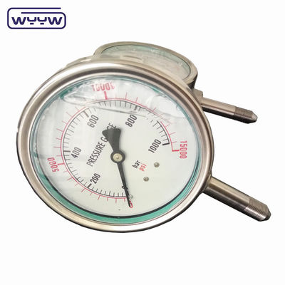 Manometro di pressione dell'olio ad alta pressione Psi 1000 bar