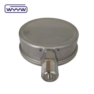 OEM ODM OBM Liquid Filled Pressure Gauge 100 mm Materiale in acciaio inossidabile