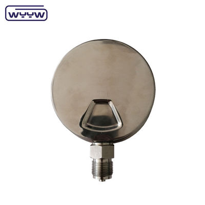 4 pollici di acciaio inossidabile oleo riempito manometro con 2,5%/1,6% di precisione e 1/4''PT/NPT/G/M filo