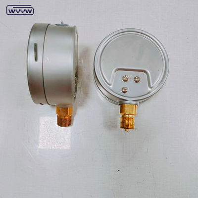 Cassa in acciaio inossidabile a bezzello Manometro pressione del gas 0-25MPa 0-250kgf/Cm2