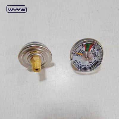 FM NOVEC Manometro di pressione 41 mm Oem Bar Psi Centro Manometro posteriore