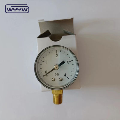 Cassa in acciaio ad alta precisione, misuratore di pressione dell'acqua, montatura posteriore