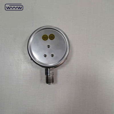 100 mm di diametro SS304 Pressometro a secco con accuratezza ± 1,6% Classe alternativa