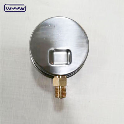 Manometro da 0 a 10 bar con tipo di olio disponibile per riempire l'olio e montaggio posteriore inferiore