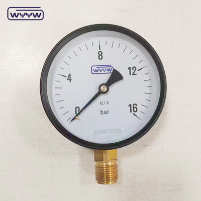 1/4 1/2&quot; 3/8&quot; BSP NPT M Economy Pressure Gauge Originale Luogo di fabbricazione Tipo