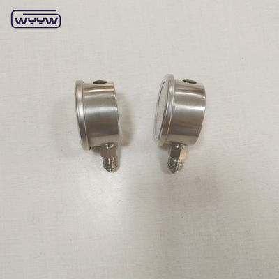 Tubo Bourton in acciaio inossidabile di calibro liquido 1/4&quot; 1/2''BSP/PT/NPT/G/M