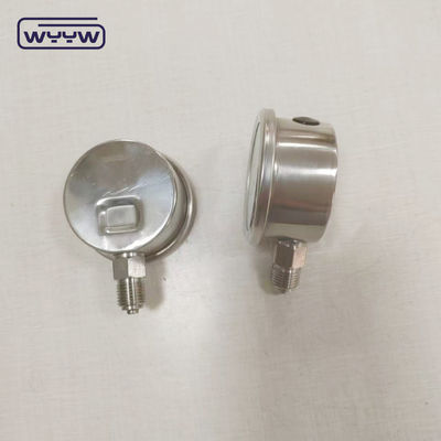 Tubo Bourton in acciaio inossidabile di calibro liquido 1/4&quot; 1/2''BSP/PT/NPT/G/M