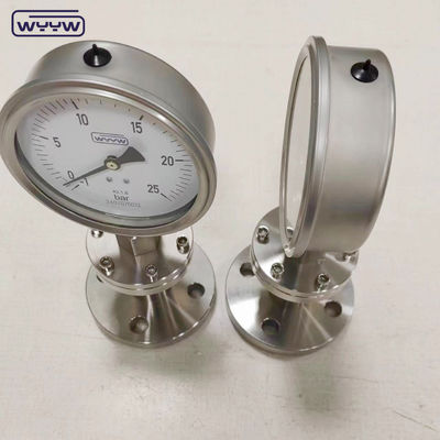 1/4 1/2&quot; NPT BSP Diaframma Gauge Posizione di connessione inferiore ±2,5% 1,6% Precisione